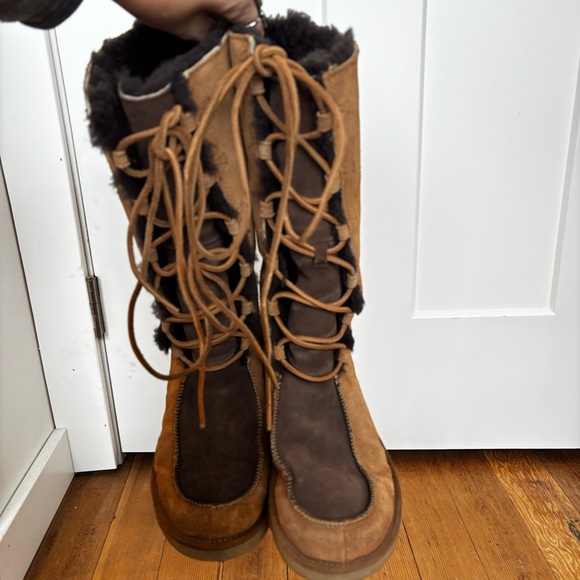 Vintage Ugg Appalachian Boots Sz 10 - Picture 2 of 14